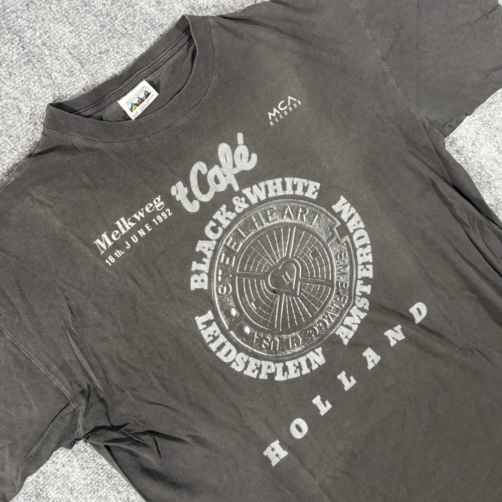 Steelheart Vintage 90s Hard Rock Band Live Concert Logo Graphic T-Shirt